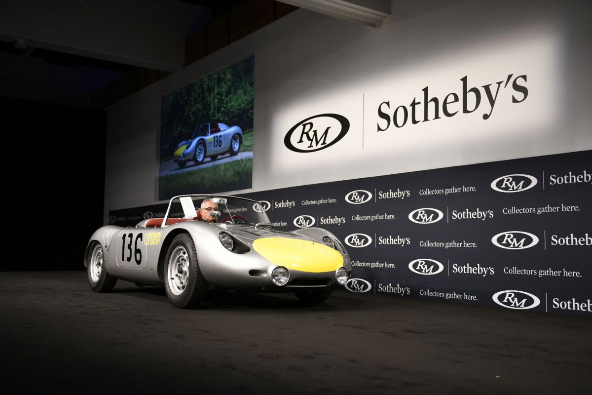 1960 Porsche 718 RS 60 Werks offered at RM Sotheby’s Monterey live auction 2019